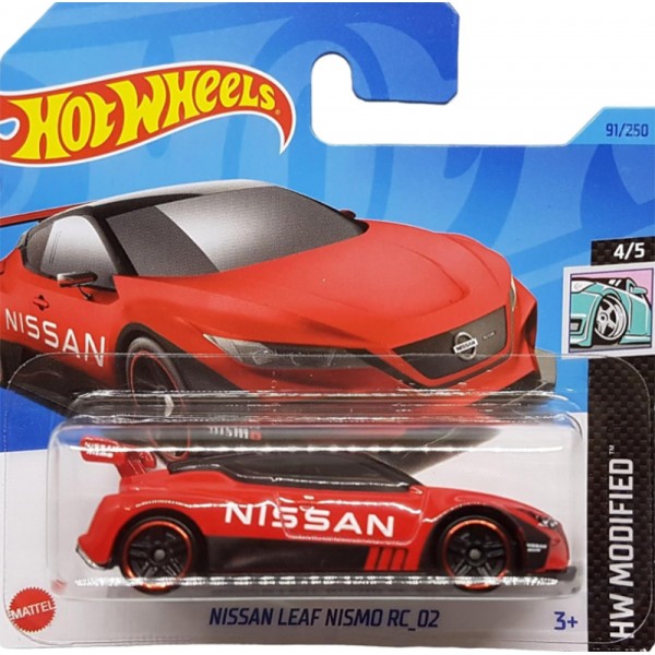 Hot Wheels Véhicule Miniature Nissan Leaf Nismo RC02 HKH86