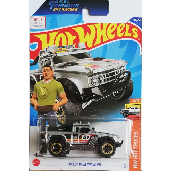 Hot Wheels Véhicule Miniature Rally Baja Crawler HCT57