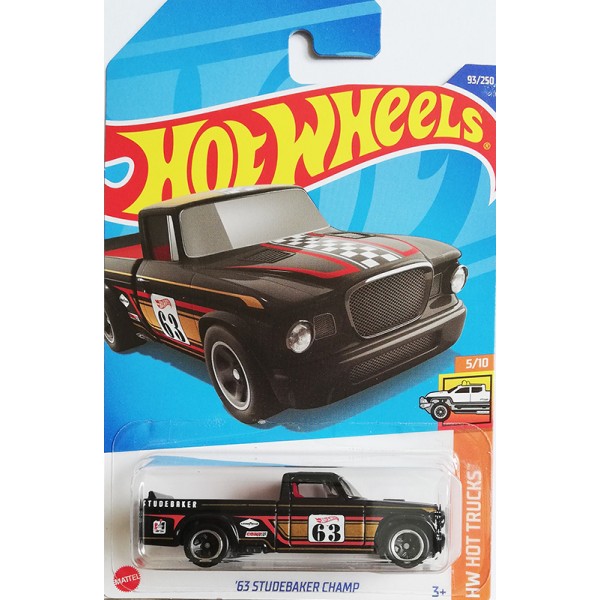 Hot Wheels Véhicule Miniature '63 Studebaker Champ HCT51