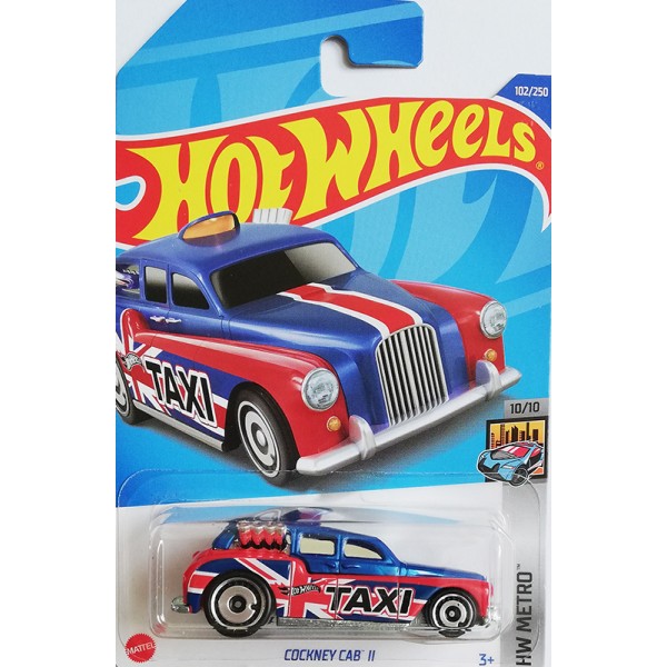 Hot Wheels Véhicule Miniature Cockney Cab II HW Metro HCW55