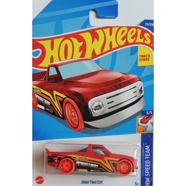 Hot Wheels Véhicule Miniature Draftnator Speed Team HCY05