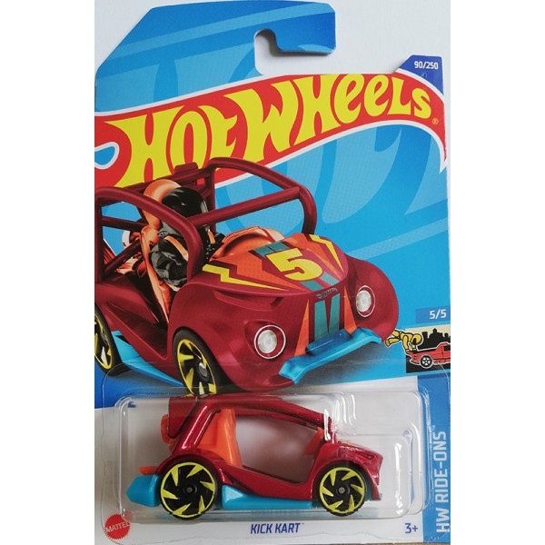 Hot Wheels Véhicule Miniature Kick Kart Ride-Ons HCW58