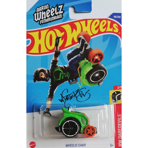 Hot Wheels Véhicule Miniature Wheelie Chair HW Dardevils HCV38