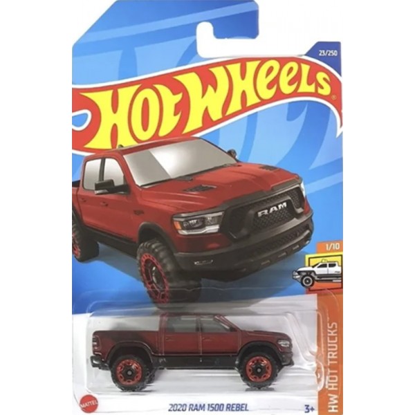 Hot Wheels Véhicule Miniature 2020 RAM 1500 REBEL HCX93