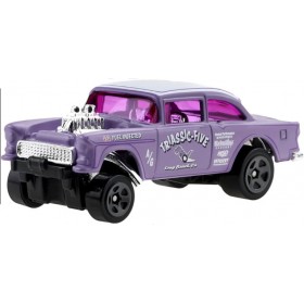Hot Wheels Véhicule Miniature '55 Chevy Bel-Air Gasser HCW89