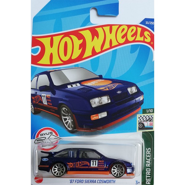 Hot Wheels Véhicule Miniature '87 Ford Sierra Cosworth HCW87