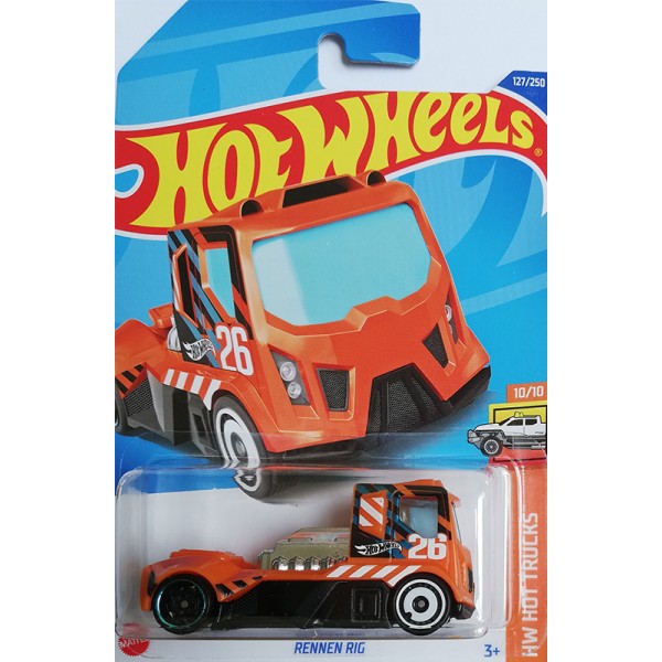 Hot Wheels Véhicule Miniature Rennen Rig HCW42