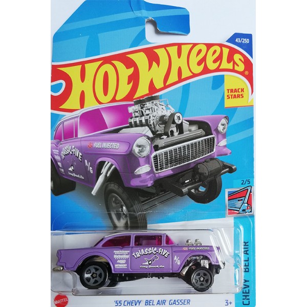 Hot Wheels Véhicule Miniature '55 Chevy Bel-Air Gasser HCW89