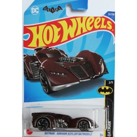 Hot Wheels Véhicule Miniature Batman Arkham Asylum Batmobile