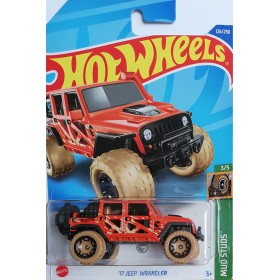Hot Wheels Véhicule Miniature '17 Jeep Wrangler HCY03