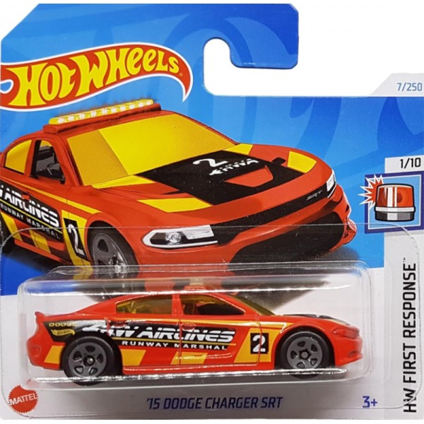 Hot Wheels Véhicule Miniature '15 Dodge Charger SRT HTB56