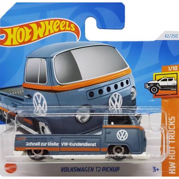 Hot Wheels Véhicule Miniature Wolkswagen T2 Pickup HTC28