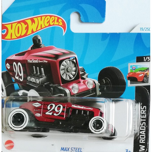 Hot Wheels Véhicule Miniature Max Steel HW Roadsters HTC12