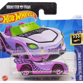Hot Wheels Véhicule Miniature Monster High Ghoul Mobile HRY45