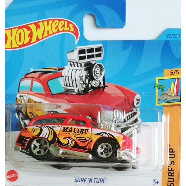 Hot Wheels Véhicule Miniature Surf'N Turf - Surf's Up HKJ35