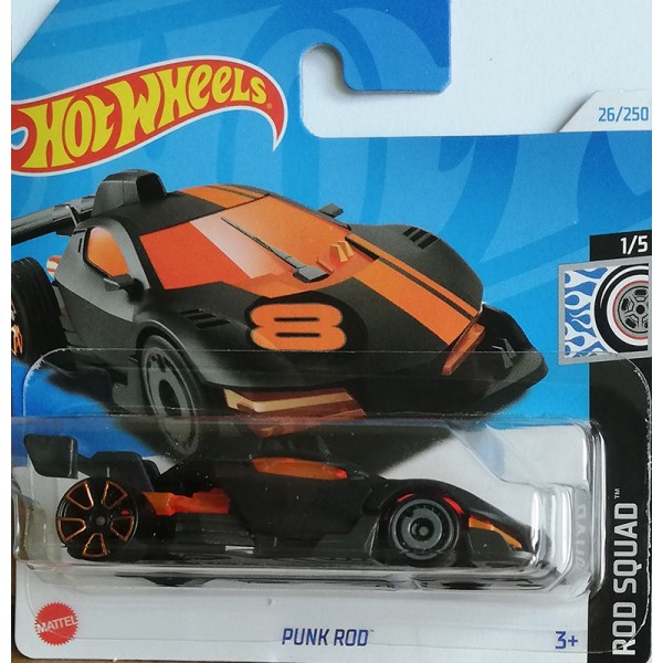 Hot Wheels Véhicule Miniature Punk Rod - Rod Squad HRY48