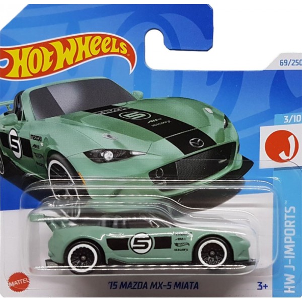 Hot Wheels Véhicule Miniature Mazda Miata HTC42