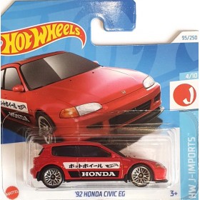 Hot Wheels Véhicule Miniature '93 Honda Civic EG HTC43