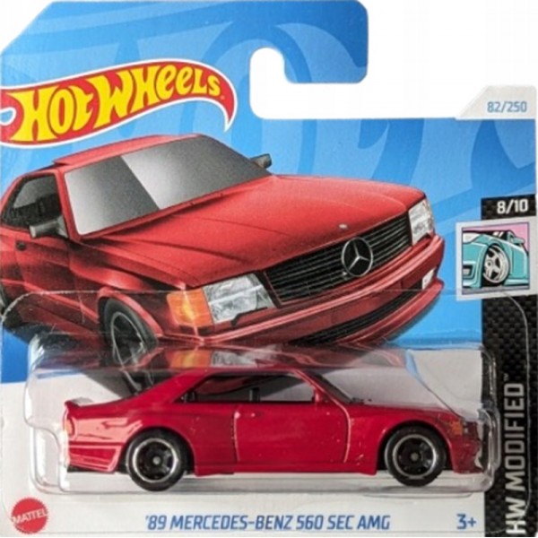 Hot Wheels '89 Mercedes Benz 560 SEC AMG HTB70