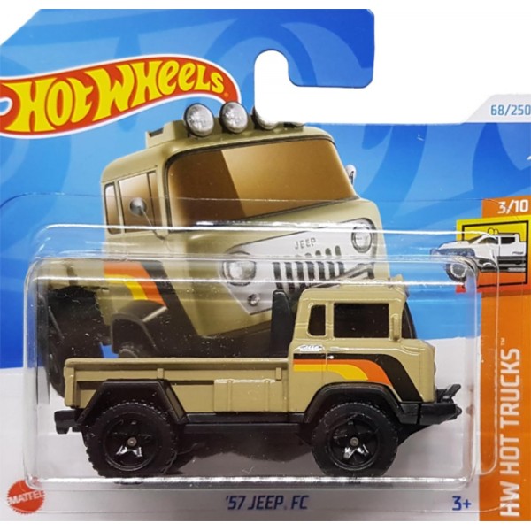 Hot Wheels Véhicule Miniature '57 Jeep FC HTC30