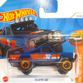 Hot Wheels Véhicule Miniature '73 Jeep J10 HTC31