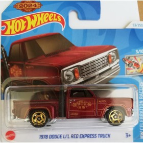 Hot Wheels Véhicule Miniature 1978 Dodge LI'L red Express Truck HRY97