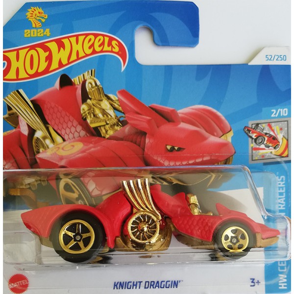 Hot Wheels Véhicule Miniature Knight Draggin' HRY96