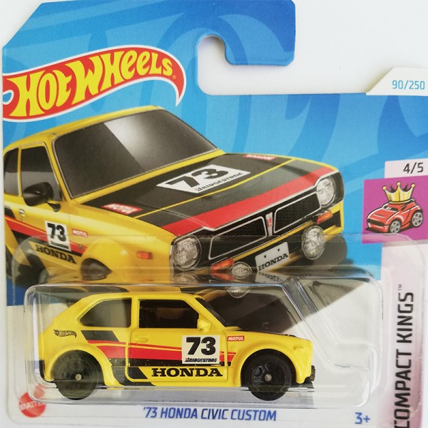 Hot Wheels Véhicule Miniature '73 Honda Civic Custom HTC19