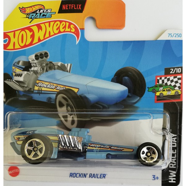 Hot Wheels Véhicule Miniature Rockin' Railer HTC75