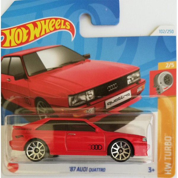 Hot Wheels Véhicule Miniature '87 Audi Quattro HRY55