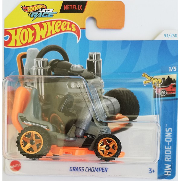 Hot Wheels Véhicule Miniature Grass Chomper HTC37