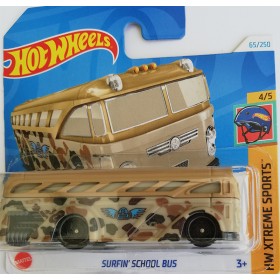 Hot Wheels Véhicule Miniature Surfin' School Bus HTB99