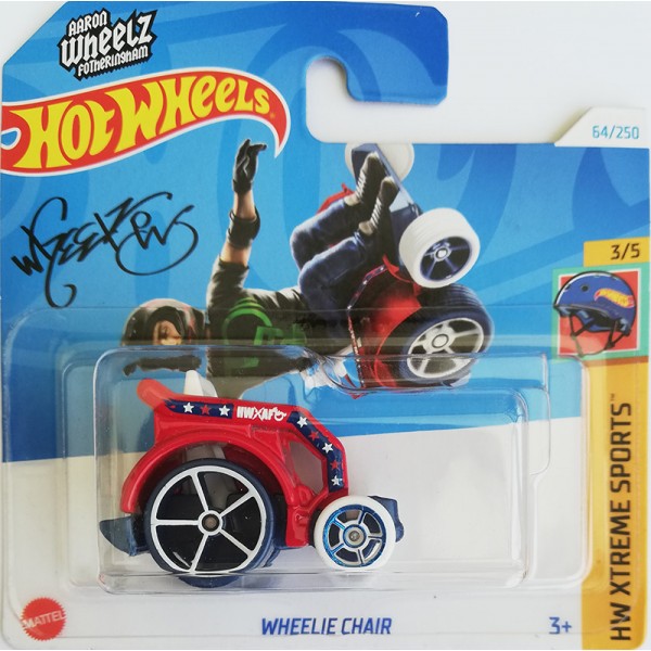 Hot Wheels Véhicule Miniature Wheelie Chair HTB98