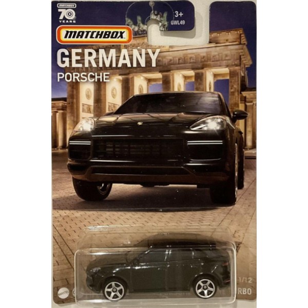 Voiture miniature Matchbox Porsche Cayenne Turbo HPC66