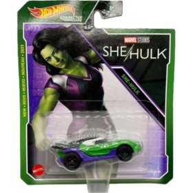 Véhicule Hot Wheels Marvel She-Hulk HDL54