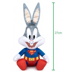 Peluche Looney Tunes Bugs Bunny Superman 20cm