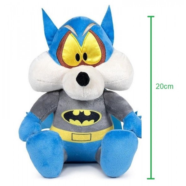 Peluche Looney Tunes Coyote Batman 20cm