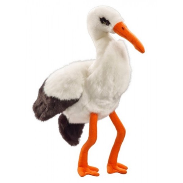 Peluche Cigogne 20cm - Bauer