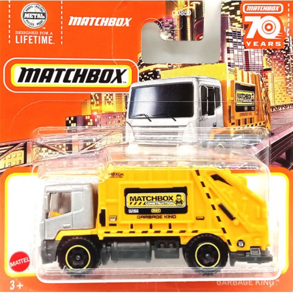 Matchbox Véhicule Miniature Garbage King HLD09