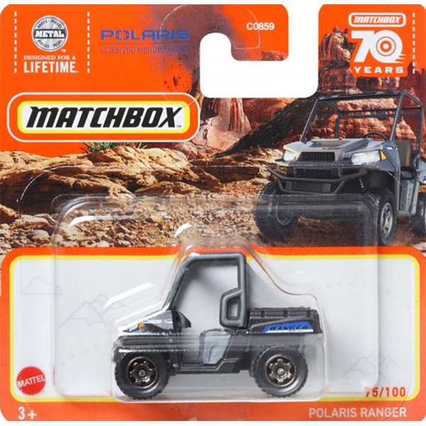 Matchbox Véhicule Miniature Polaris Ranger HLC56