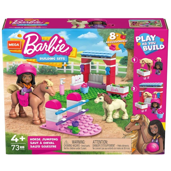 Jeu Mega Barbie - Saut à Cheval