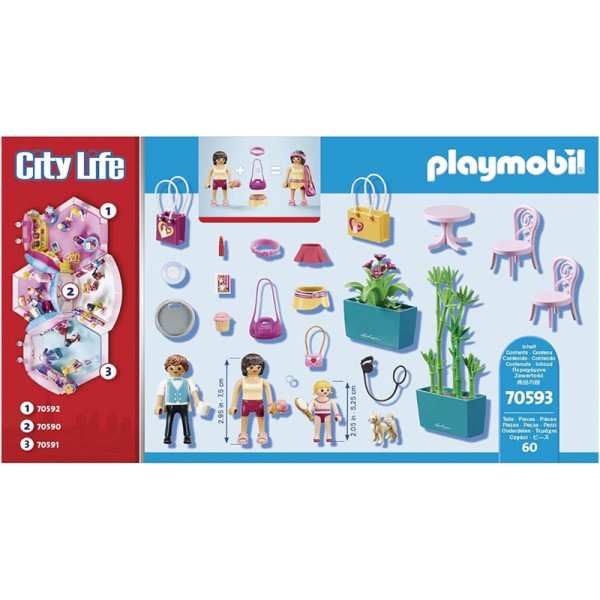 Playmobil City Life Espace Cafétéria - 70593