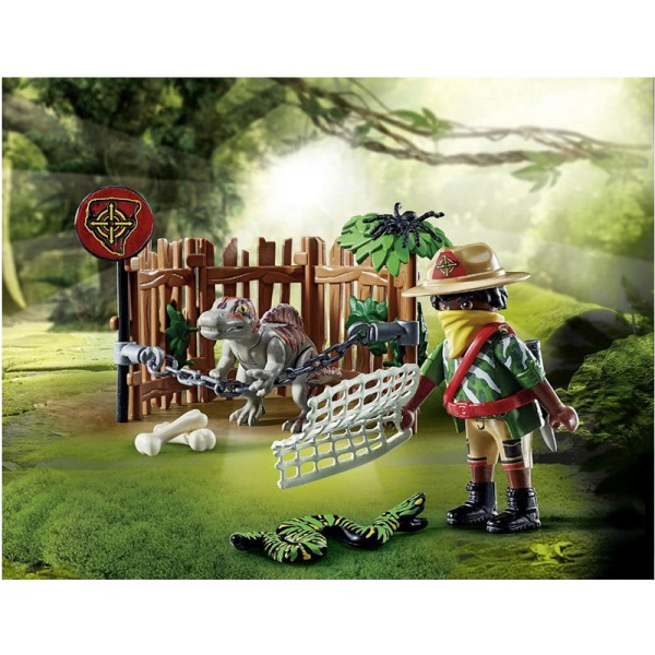 Playmobil Dino Rise Bébé Spinosaure et combattant - 71265