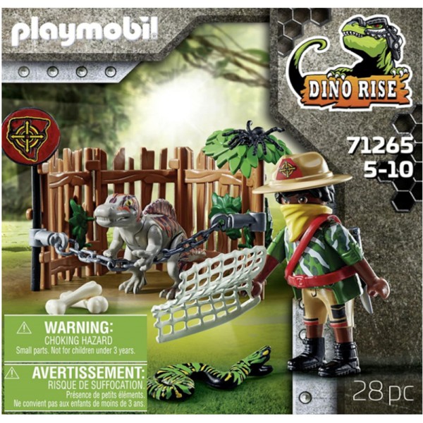 Playmobil Dino Rise Bébé Spinosaure et combattant - 71265