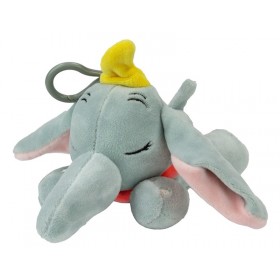 Peluche Disney Dumbo endormi avec Bagclip