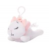 Peluche Disney Marie endormie avec Bagclip