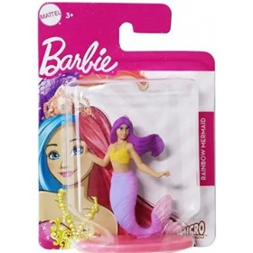 Figurine Barbie Micro Collection Sirène Arc en Ciel