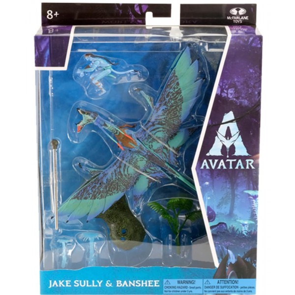 Avatar Figurine McFarlane Jake Sully & Banshee