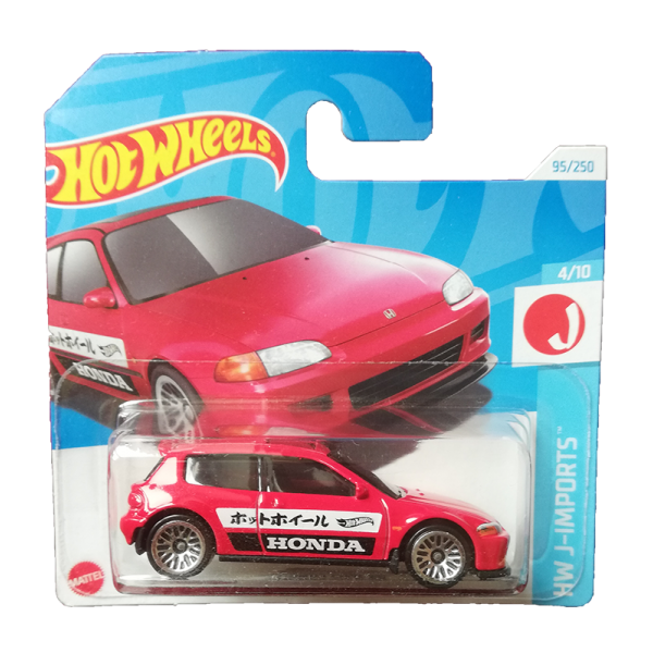 Hot Wheels Véhicule Miniature '93 Honda Civic EG HTC43