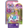 Polly Pocket - Véhicule Panda avec Mini Poupée Polly et Panda